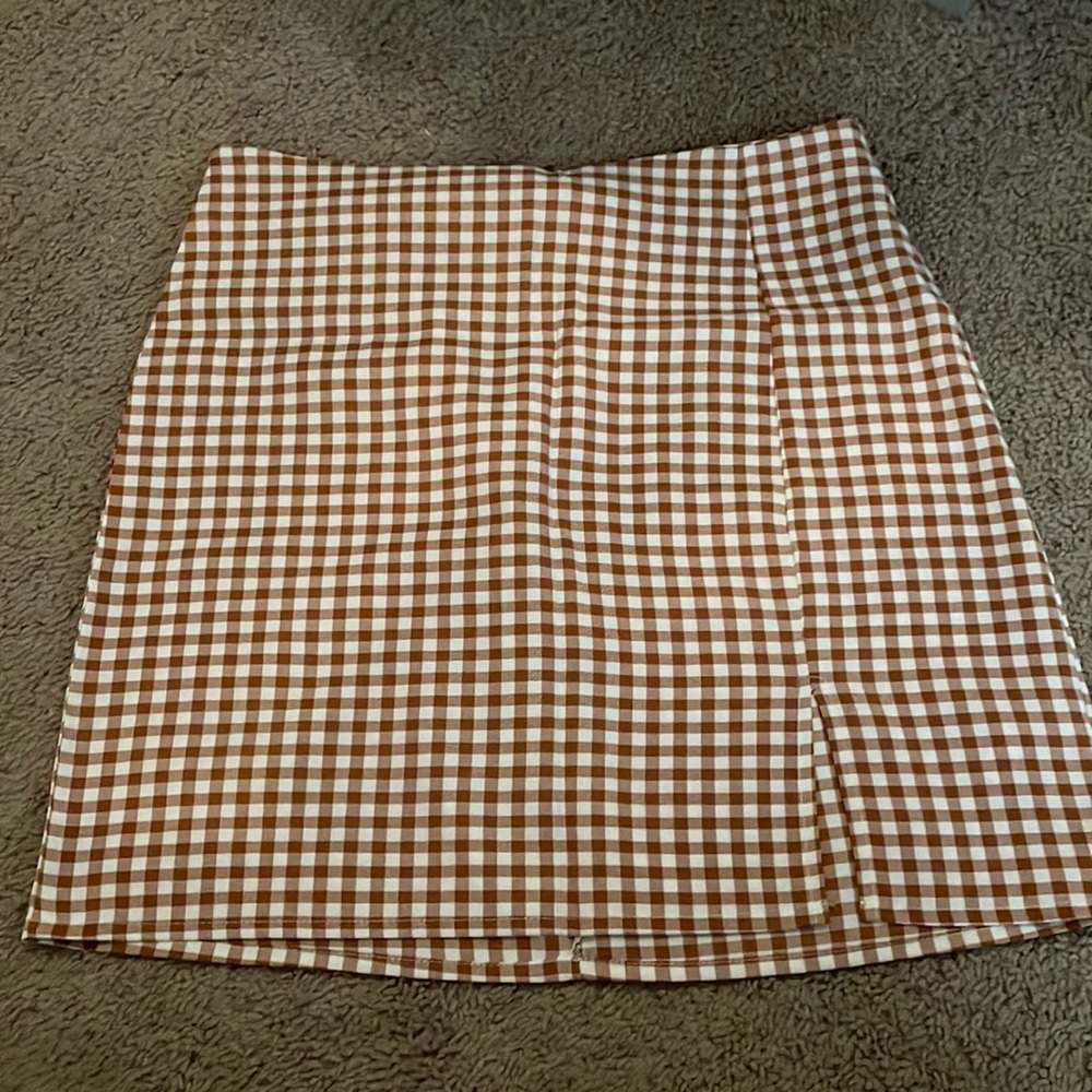 Plaid skirt